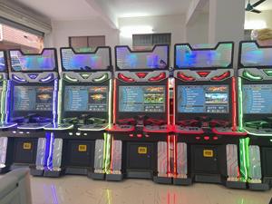 Máquina de Juegos Arcade de Combate para Dos Jugadores |   Consola de Videojuegos Retro con Luces LED para Centros de Juego y Espacios de Entretenimiento - Product Image 4