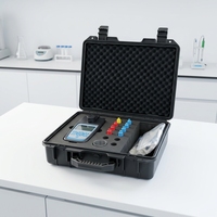 pH ORP TDS Conductivity DO Meter Portable Multi-parameter Water Quality Analyzer Chargable Backlight Display for Water