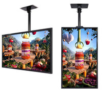 Pantalla Digital LCD 4K RAVLED de 55-65 Pulgadas, 2500 cd de Brillo, Legible Bajo la Luz Solar, para Uso en Interiores, Comercios, Centros Comerciales, Metro, 5 Años de Garantía
