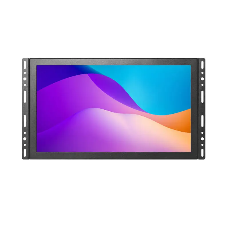 شاشة 11.6 بوصة FHD LCD تعمل باللمس بمنظور الصناعة مع شاشة عرض مرئية VGA وHD وMI