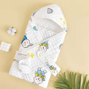 Nouvelles serviettes de bain à capuche pour bébé, capes pour enfants, couverture en coton doux et absorbant - Product Image 1