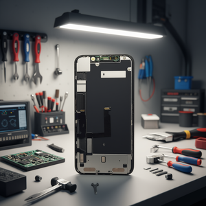 หน้าจอ LCD และทัชสกรีนแท้สำหรับ iPhone XR สีดำ ผลิตใหม่ - Product Image 3