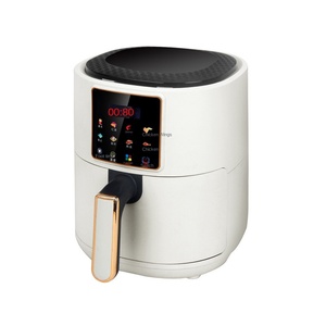 Friteuse à air en acier inoxydable >6L, affichage numérique, multifonction, four sans huile, manuel français, utilisation domestique, camping-car - Product Image 1