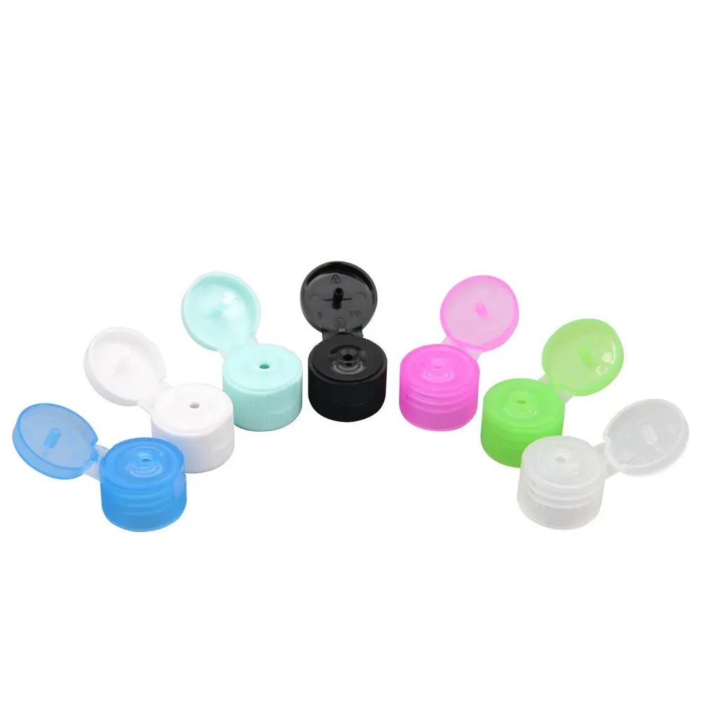 Schroefdop Plastic Deksels 18Mm 20Mm 24Mm Cosmetische Verpakking Plastic Flip Top Cap