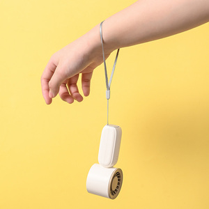 3단계 속도 조절 여름용 에어 쿨링 타입-C 충전 강력한 바람 충전식 배터리 휴대용 개인용 미니 핸드헬드 팬 - Product Image 4