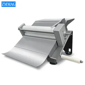 Mesin Sheeter Roller Manual meja kecil, 0.5-15Mm Roller rumah tangga komersial Sheeter adonan