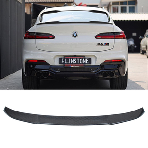 For X4 G02/X4M F98 CS Style Honeycomb Carbon Fiber Rear Spoiler Trunk Wing 2018-2024 - Product Image 2