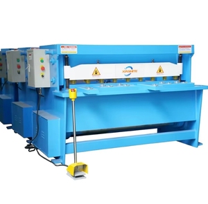 Nhà máy trực tiếp điện Kim loại máy cắt cho thép tấm cắt thủy lực với cần thiết PLC bơm bánh răng thành phần động cơ - Product Image 1