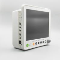 Moniteur multiparamètres portable de 12 pouces, écran couleur, signes vitaux, moniteur patient