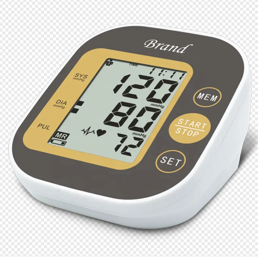 精度病院自動アームタイプ充電式デジタル血圧モニター在宅ケア用