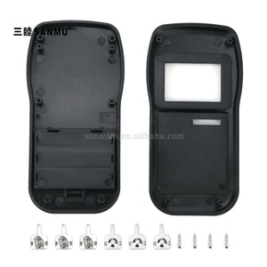 SM4-11:148*74*26mm cửa sổ hộp cầm tay màu đen với 3 ngăn pin số 5 - Product Image 3