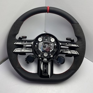 Nuevo Modelo para <span class=keywords><strong>Mercedes</strong></span> Benz 2023 2022 B200 CLA <span class=keywords><strong>E220</strong></span> <span class=keywords><strong>AMG</strong></span> CLE Volante de Cuero Blanco para Automóvil - Product Image 3