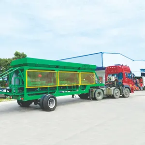 En iyi kalite 40 t/h Mini taşınabilir davul Mix asfalt sürekli karıştırma tesisi satılık