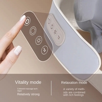 Elektrischer Intelligenter Shiatsu-Knetmassagegerät für Nacken und Rücken 3D 6D Vibration Heizung USB-Aufladbar Körperentspanner