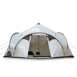 Grande tente de <span class=keywords><strong>camping</strong></span> hexagonale à trois portes, style familial, grande tente de <span class=keywords><strong>camping</strong></span> - Product Image 1
