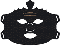 Masque facial à lumière rouge SUNGLOR SG-MSK-CW pour une peau éclatante et un soutien au bien-être, lampe chauffante infrarouge, appareil de beauté