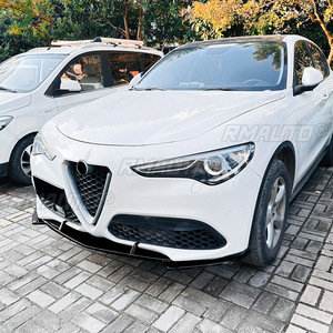 Kit de Carrocería para Alfa Romeo Stelvio 2017+, Alerón Delantero, Difusor de Parachoques Delantero, Protector de Labio, Accesorios para Automóviles - Product Image 4