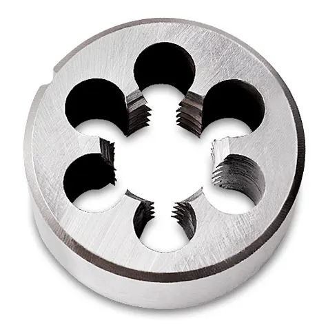 High Speed Steel Screw Tooth Opening Artifact Circular Round Dies Manual Tap Screw Thread Tapping Tool