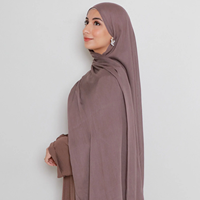2024 doux léger en bambou naturel modal Hijab respirant coton Hijabs Viscose modal Hijab écharpe pour les femmes musulmanes
