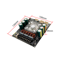 WUZHI AUDIO ZK- HT22 Type de plomb BT Module amplificateur de haut-parleur 2.1 canaux TDA7498E Tone Subwoofer 160WX2 + 220W Support APP