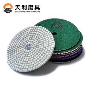 directes d'usine Nouveau tampon de polissage diamant <span class=keywords><strong>3M</strong></span> en résine souple en 7 étapes de haute qualité pour le granit de marbre - Product Image 3