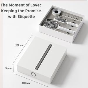 Ladies Anti-Static Air Cushion Hair Comb Universal for Hair Home&Travel Use with Scalp Massage &Press Function <b>Gift</b> <b>Box</b> Included - Product Image 6