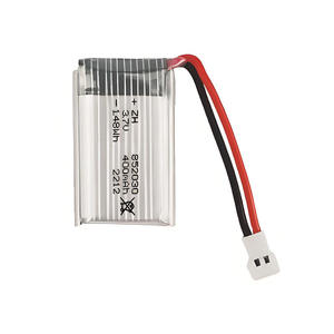Высокоскоростной разряд Дрон литий-ионный аккумулятор 3,7 В 250-1500 мАч с волоконно-оптическим кабелем электрическая игрушка полимерный литиевый аккумулятор - Product Image 3