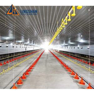 منزل دواجن تجاري منخفض التكلفة بهيكل فولاذي منزل مزرعة دجاج بناء فولاذي مسبق الصنع للبيع - Product Image 3