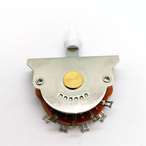 Parte di chitarra elettrica DIY 40mm selettore in metallo 5 vie Pickup chitarra elettrica interruttore selettore leva chitarra per <span class=keywords><strong>Stratocaster</strong></span> - Product Image 4