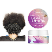 Crème coiffante pour boucles, activateur de boucles, crème définissante anti-frisottis pour cheveux naturels, boucles, spirales et ondulations