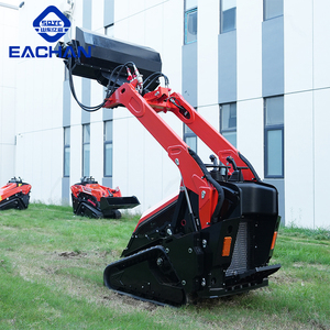 中国価格CE EPAミニスキッドステアローダーオーチャードスウィーピングスノーラバースキッドステアローダーファームディーゼル小型スキッドステアローダー - Product Image 2