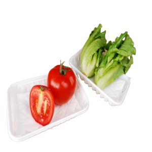 Almohadilla Absorbente para Carne, Desechable, Absorbe Agua, 170x100mm, Grado Alimenticio y Ecológica, 60ml/unidad - Product Image 3