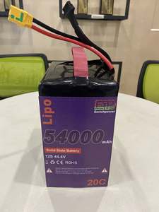 بطارية ليبو ذات الحالة الصلبة مخصصة من المصنع من من من من المصنع من من من من طراز v 6S 12S 14s 30 أمبير 40 أمبير في الساعة 54Ah للطائرات بدون طيار - Product Image 2