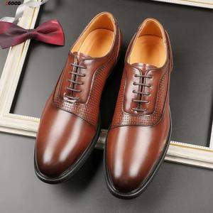 Chaussures Oxford en cuir véritable faites à la main pour hommes, élégantes, avec boucle araignée, mocassins à enfiler, bout en acier, pour mariage et soirée - Product Image 2