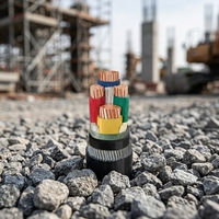 Direktlieferung ab Werk 3*120+1*70mm2 Kupferkern SWA Armiertes Stromkabel XLPE/PVC Unterstützt ODM OEM Anpassung