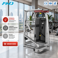 Machine à mollets à résistance sélectionnable MND AN48, conçue pour le renforcement des mollets, équipement professionnel pour salles de sport et centres de fitness, vente en gros