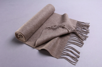 Fabricants Erdos Livraison rapide Écharpe en cachemire 100% Couleur unie classique pour étudiants hommes et femmes et enfants pour l'hiver