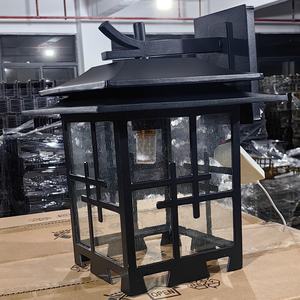 Lámpara de Jardín LED Retro Eléctrica de Alta Calidad, Luz Cálida Blanca, IP65 Impermeable, Cuerpo de Aluminio, Lámpara de Poste, Sensor de Luz, Regulable - Product Image 4