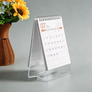 WANHAN Moderner Transparenter PS GPPS Kalenderständer 3mm Dick für Schreibtisch Tisch Zuhause Büro Schule Wohnzimmer - Product Image 3