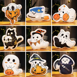 Tùy Chỉnh Halloween Ma Gối Siêu Mềm Thêu Sang Trọng Nhồi Bông Phim Hoạt Hình Đệm Cho Đảng Sofa Trang Trí Nội Thất Và Kỳ Nghỉ Quà Tặng - Product Image 3