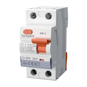 1P + N 2P 16-80A AC 240 В IP20 10KA EPR-2-2P выключатель остаточного тока - Product Image 3