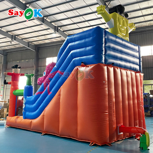 Scivolo Gonfiabile Commerciale Sayok in PVC per Bambini, a Tema Pirata, Grande Scivolo Gonfiabile per Esterni - Product Image 4