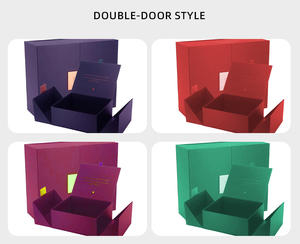 कस्टम हाई-एंड बायोडिग्रेडेबल इको फ्रेंडली कठोर कार्डबोर्ड नालीदार शिपिंग बॉक्स जूते कपड़े पैकेजिंग मेलर उपहार बॉक्स - Product Image 5