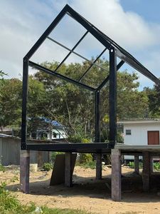 <span class=keywords><strong>Maison</strong></span> modulaire en structure acier préfabriquée avec un design moderne en forme de triangle, construction durable, garantie de 3 ans - Product Image 4