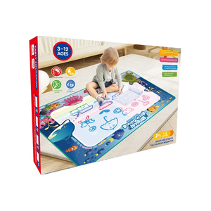 Kreative Magische Wasser-Zeichenleinwand Zeichenspielzeug Großformat Weihnachtsgeschenk für Kinder Wasser-Doodle-Matte - Product Image 1