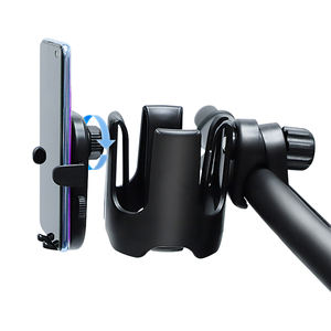 ที่วางโทรศัพท์ทำจากวัสดุ abs อุปกรณ์เสริมสำหรับรถเข็นเด็กแบบ2 <span class=keywords><strong>in</strong></span> 1ทำจากวัสดุ abs - Product Image 1