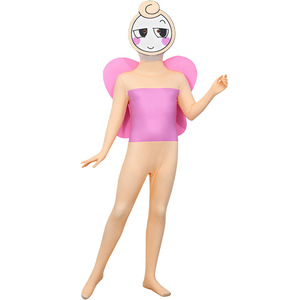 Disfraz de cosplay de Dandy's World, traje completo con alas y máscara para juegos de rol de anime, a partir de 14 años - Product Image 1