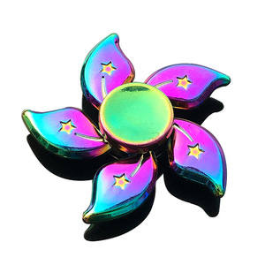 Hot Bán tay kim loại hợp kim đầy màu sắc kim loại thần tài Spinners đồ chơi cho <span class=keywords><strong>fidgety</strong></span> tay thần tài đồ chơi kim loại thần tài ngón tay <span class=keywords><strong>Spinner</strong></span> - Product Image 6