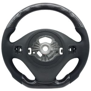 Volante de Fibra de Carbono Real de Repuesto con Cuero para <span class=keywords><strong>BMW</strong></span> Serie 3 <span class=keywords><strong>E46</strong></span> 1997-<span class=keywords><strong>2006</strong></span> - Product Image 2