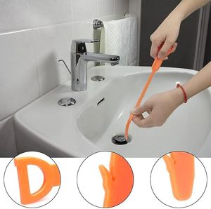 3-Pack 25 pollici di scarico serpente strumento per la pulizia della casa per alleviare lo scarico zoccoli apriscatole per cucina lavandino <span class=keywords><strong>bagno</strong></span> <span class=keywords><strong>vasca</strong></span> wc - Product Image 2